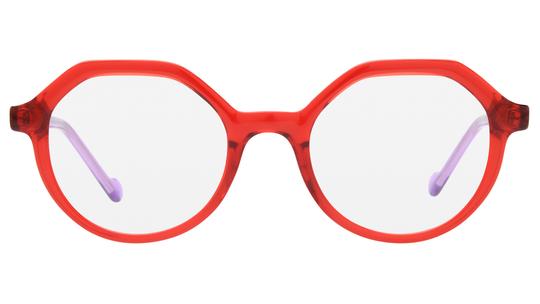 Lunettes de vue Alternance Femme Rose Carré Alt25113 Face