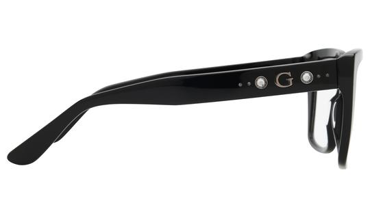 Lunettes de vue Guess Femme Noir Carré Gu50174 Droite