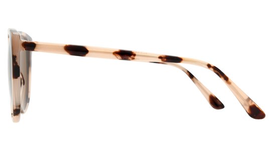 Lunettes de soleil Alternance Femme Ecaille Papillon Alt25201 Gauche