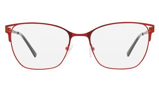 Lunettes de vue Alternance Femme Rouge Papillon alt25115 Face