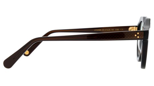 Lunettes de vue Le Coq Sportif Homme Marron Pantos Lcs2508 Droite