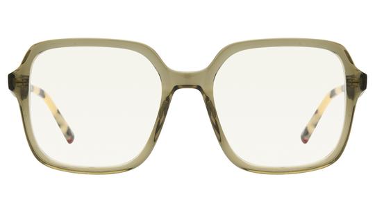 Lunettes de vue Siralya Femme Vert Carré Sir2507 Face