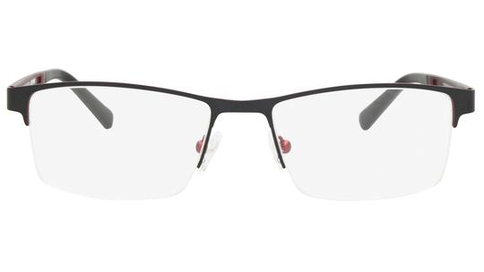 Lunettes de vue Citizen Mixte Gris Rectangle Ctz2602 Face