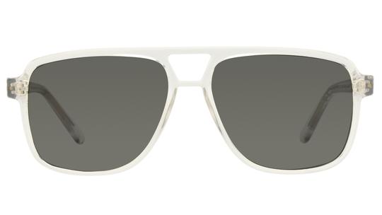 Lunettes de soleil Alternance Mixte Transparent Aviateur Alt26201 Face