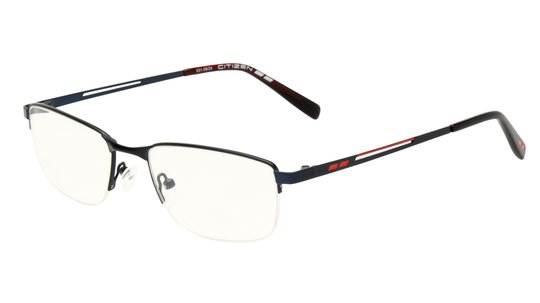 Lunettes de vue Citizen Homme Bleu Rectangle Ctz2406 Trois-Quart