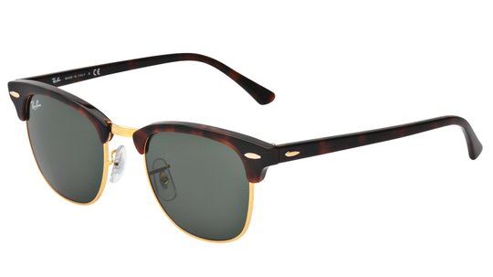 Lunettes de soleil Ray-Ban Mixte Ecaille Carré RB3016 Trois-Quart